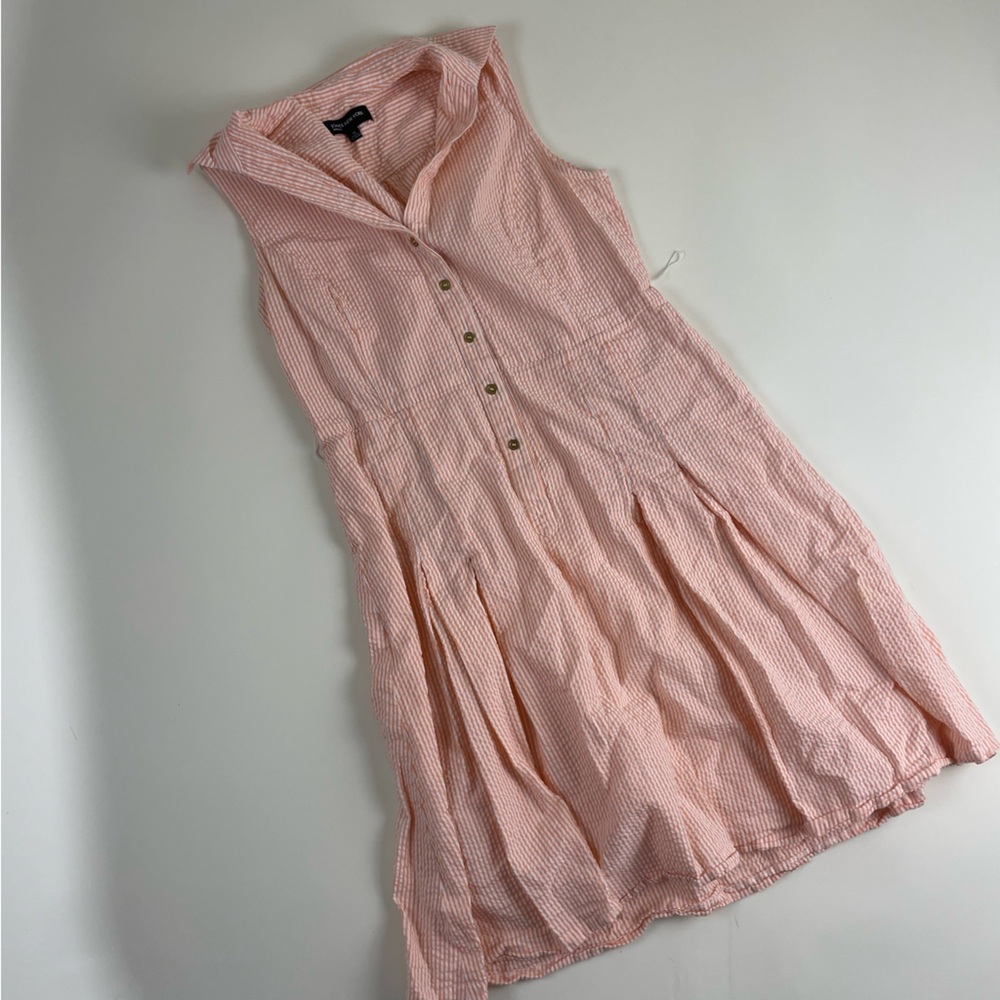 Vintage seeesucker a line dress from Jones New York- size 12.